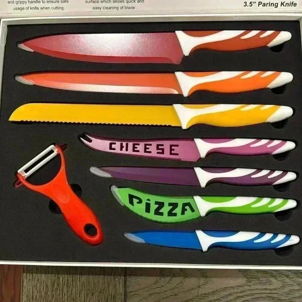 8 piece knife set, NWOT - Picture 3 of 3